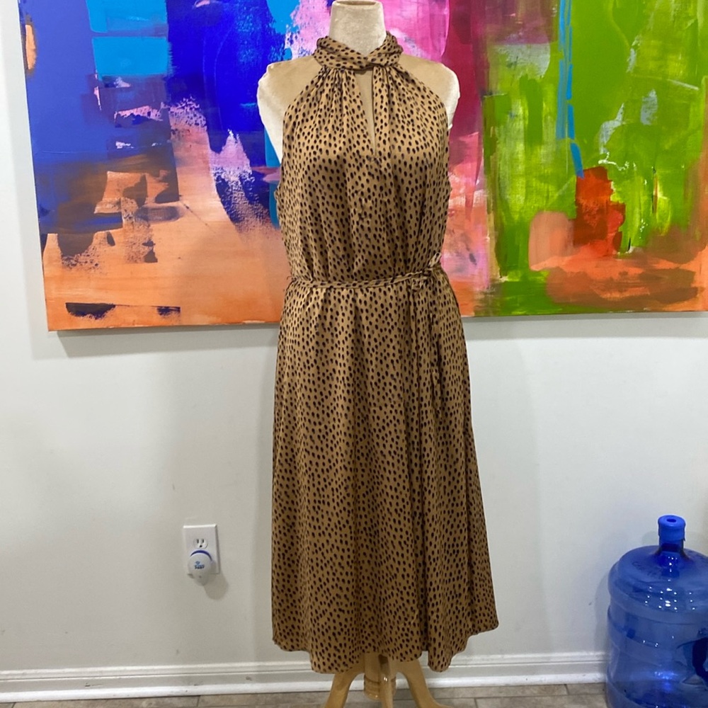 MIDI printed dress